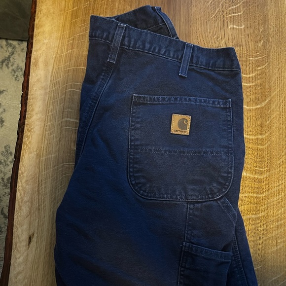 Like new Carhartt flannel lined jeans size 32 x 30 - Picture 1 of 3